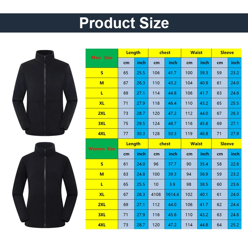 Autumn Winter Thickened Fleece Jacket Men's And Women's Fleece Cardigan Work Clothes Mountaineering Cold-proof Jacket Liner