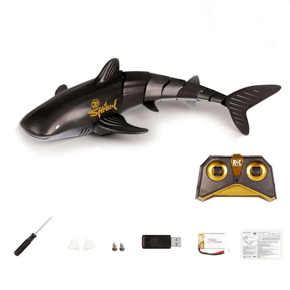 

Забавная радиоуправляемая акула игрушка с дистанционным управлением животные роботы ванная комната Бассейн электрические игрушки для дет...