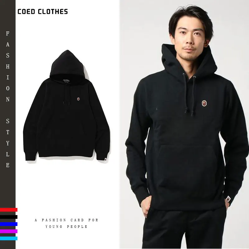 

Классическая камуфляжная Толстовка Bape Shark с вышивкой из 100% хлопка, новинка, Высококачественная спортивная куртка на молнии для мужчин и жен...