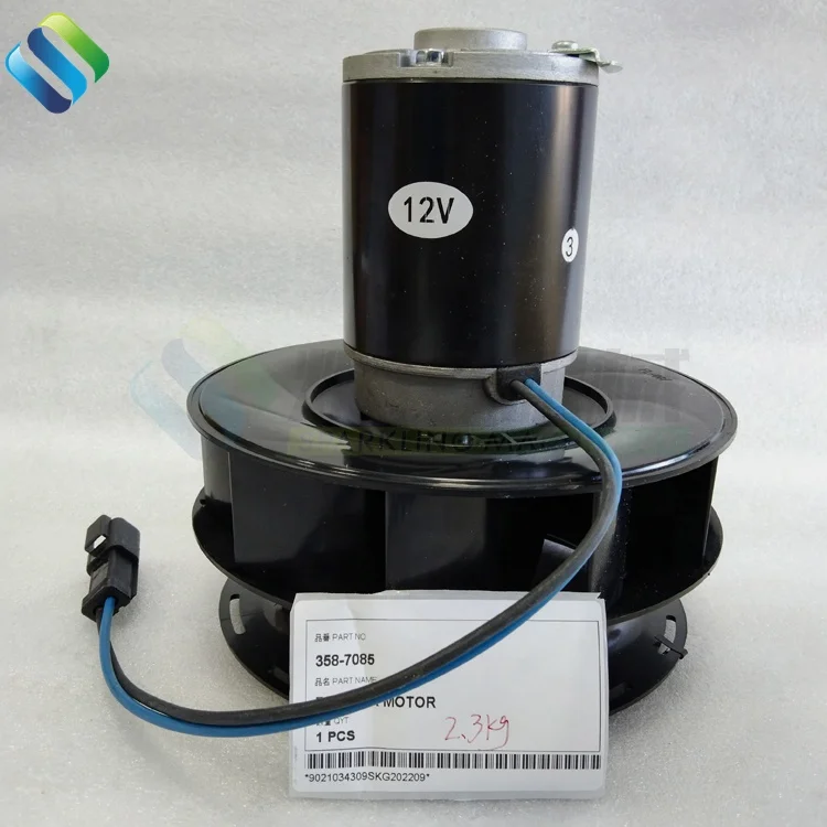 Запчасти для экскаватора 358-7085 414E 428F 3587085 CA3587085 электродвигатель воздуходувки