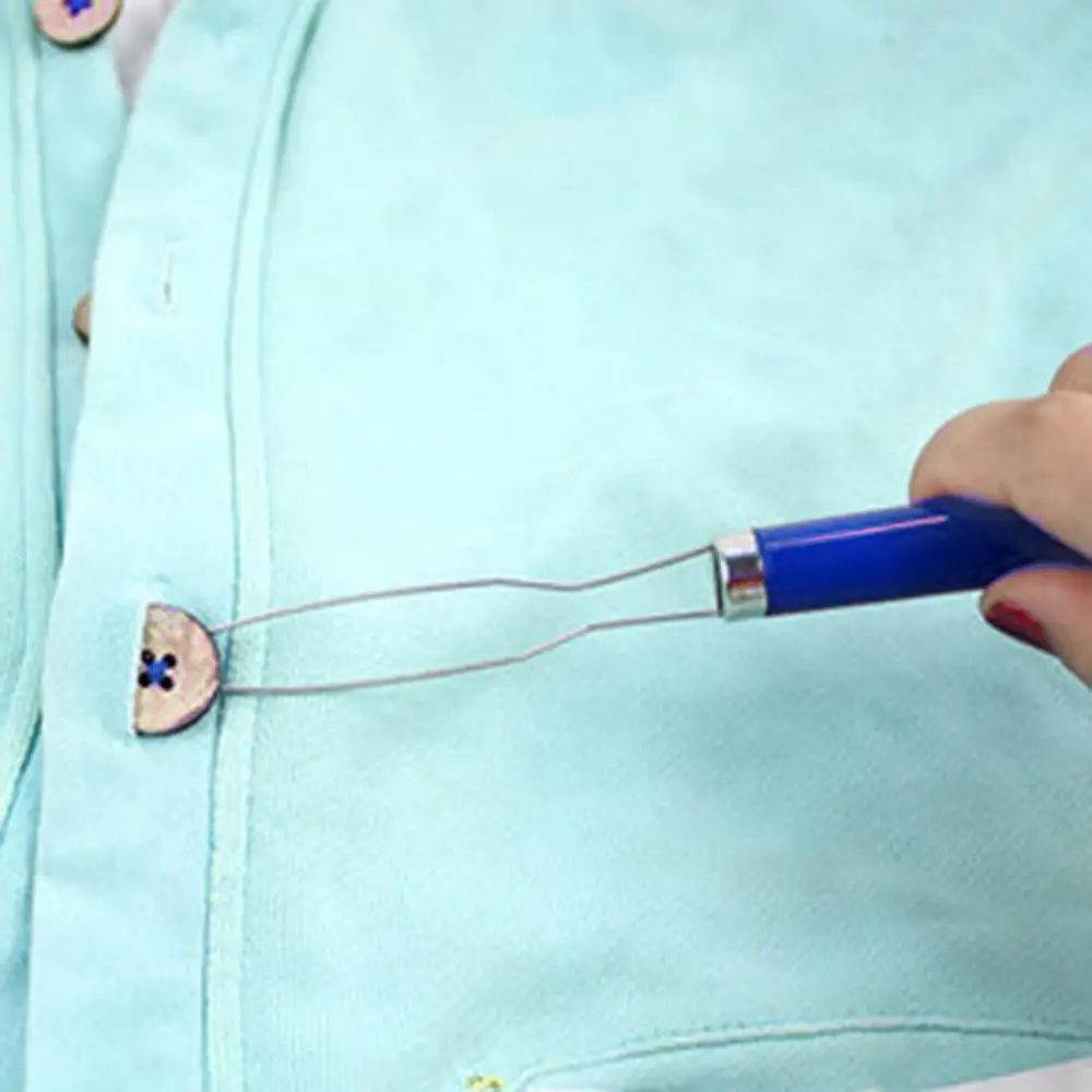 

Hot Sale Clothes Shirts Pull One Hand Zipper Puller Helper Button Hook Assist Device Tool