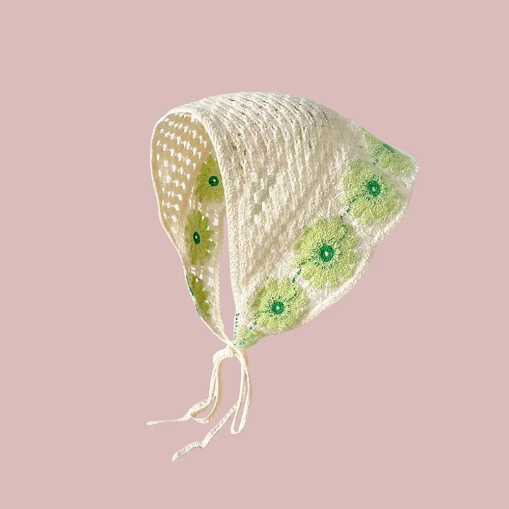 Повязка на голову женская модный вязаный головной убор в стиле бохо бандана