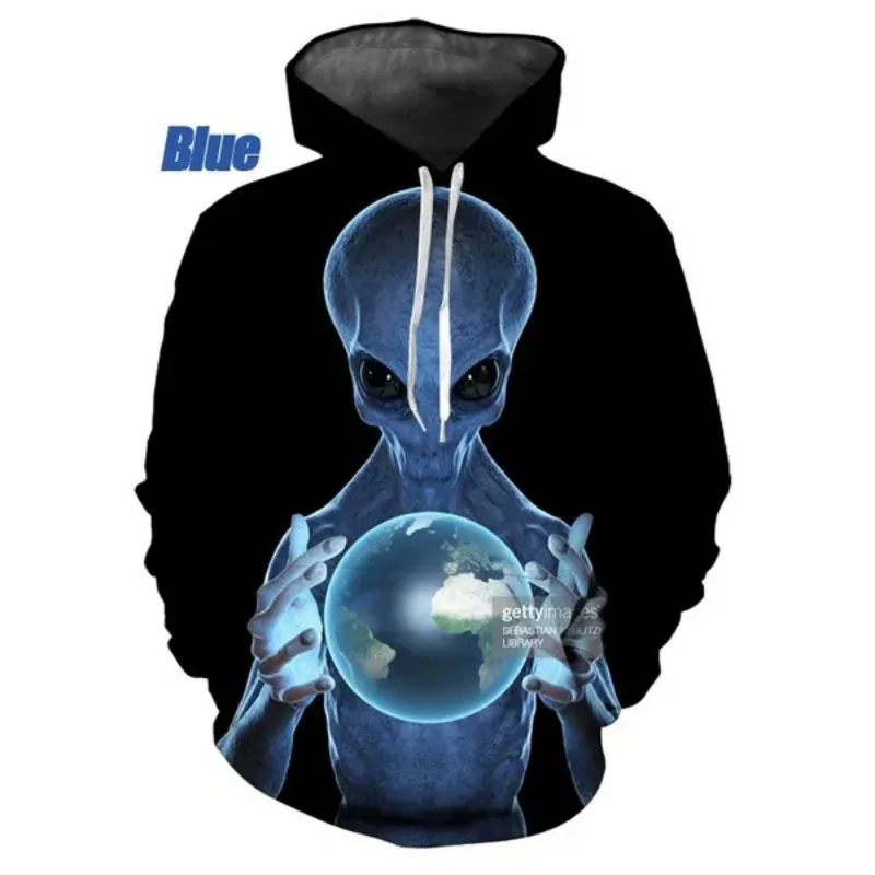 Рисунок 4 - Толстовка с 3D-принтом инопланетянина
