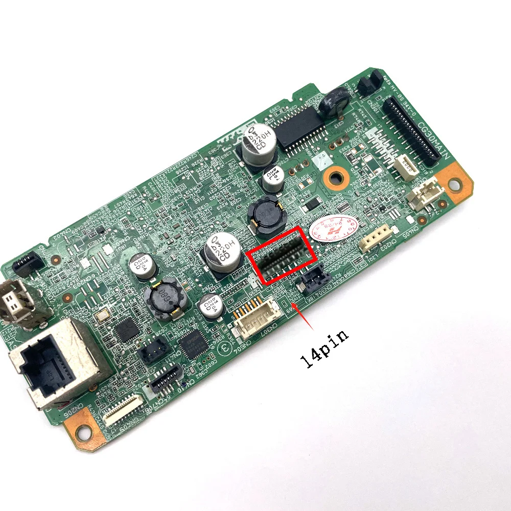 elska płyta główna 14 pinów pasuje do części drukarki EPSON EcoTank L5290 L 5290