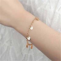 personalized women bracelets with engraved name heart charms pendant stainless steel bracelet femme jewelry gifts pulseras mujer