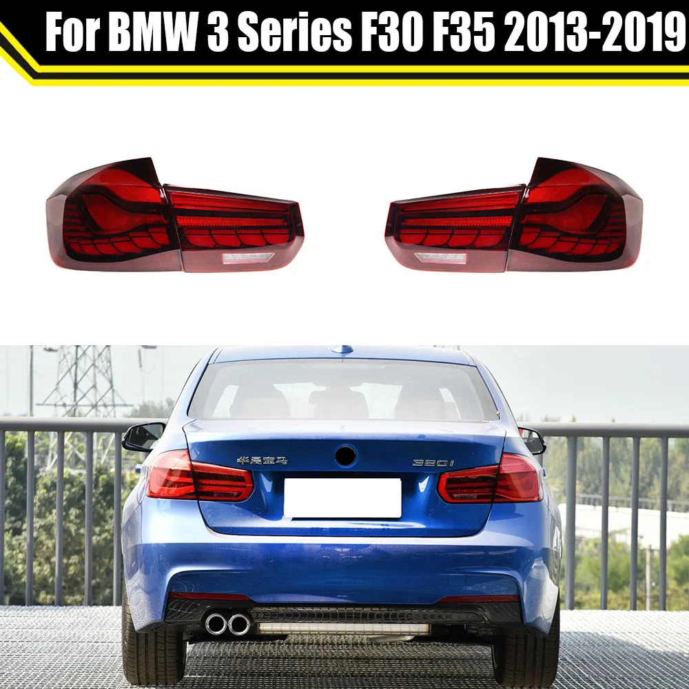 

Car Light For BMW 3 Series F30 F35 2013-2019 LED Auto Taillight Assembly Upgrade Dragon Scales Design Signal Lamp Accessories
