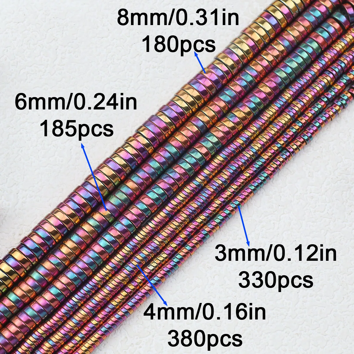 Плоские круглые розово-красные гематитовые проставки свободные каменные бусины