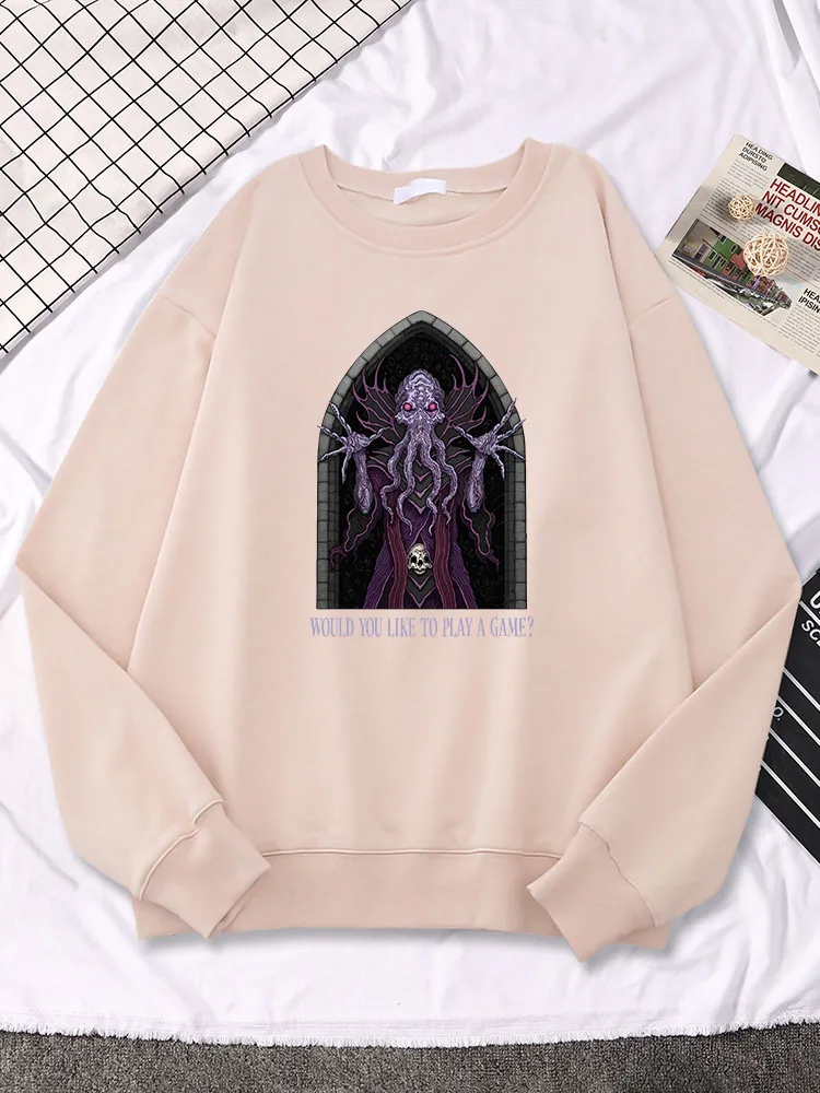 

Женская толстовка с капюшоном и принтом черепа, осенняя Повседневная Толстовка с круглым вырезом