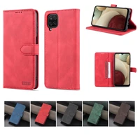 for samsung galaxy a22 a72 a52 a42 a32 a12 cover on for samsung a02s f02s a02 m02 case flip leather wallet shockproof phone bags
