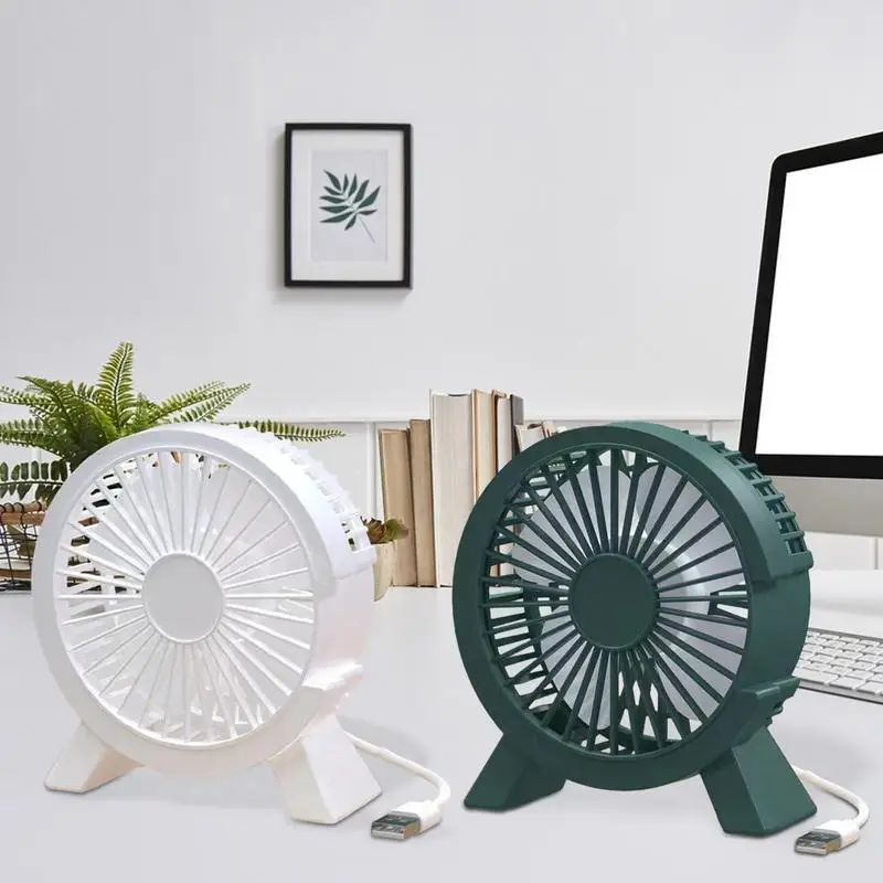 

Настольный мини-вентилятор, портативный летний охлаждающий вентилятор с мощным потоком воздуха, с низким уровнем шума, с зарядкой от USB, подарок для студентов и детей, для спальни и офиса
