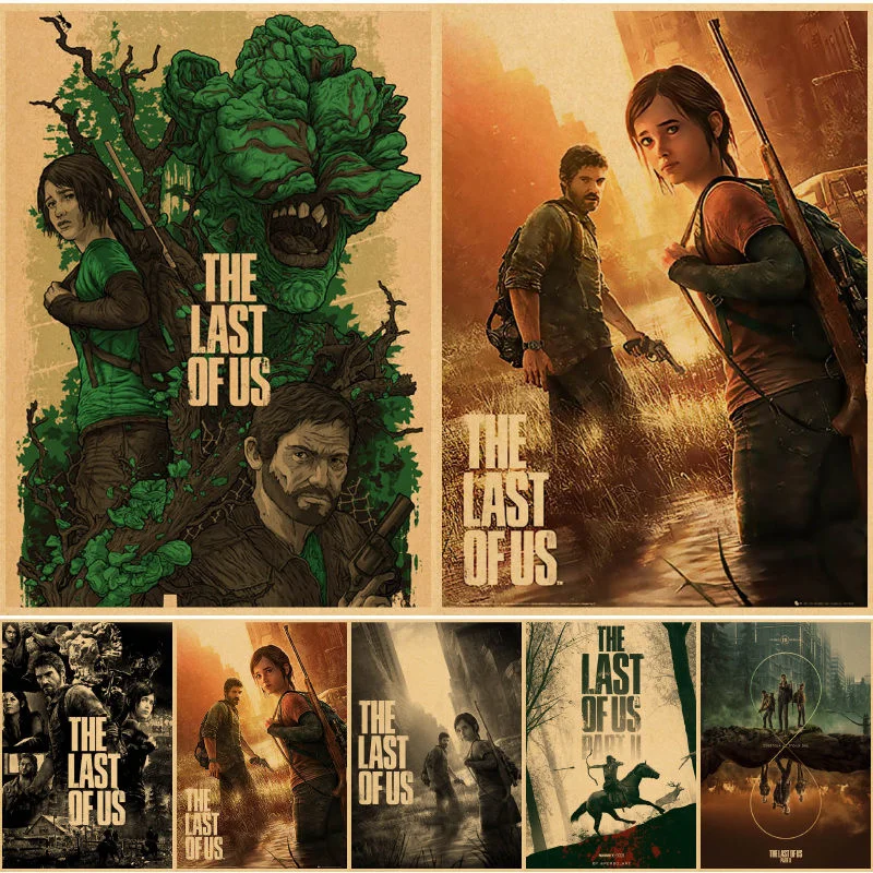 

Последняя из США настенные плакаты картины Настенные постеры картины obraz affiche аниме настенное украшение для дома спальни картина