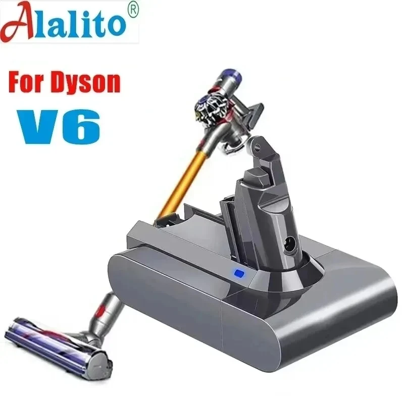 

100% Оригинальный литий-ионный аккумулятор 21,6 в 6800 мАч для пылесоса Dyson V6 DC58 DC59 DC62 DC74 SV09 SV07 SV03 965874-02, аккумулятор L30