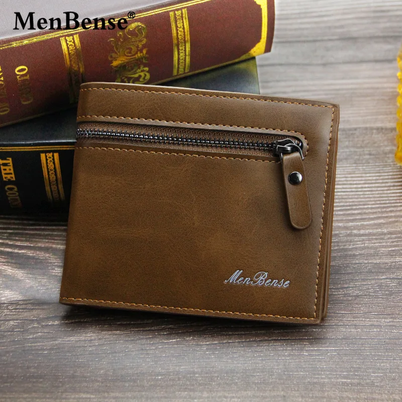 

Wallet RFID Theft Protect Coin Bag Zipper Purse Wallets for Men with Zippers Magic Wallet Luxury Men's Purses and Card Wallets