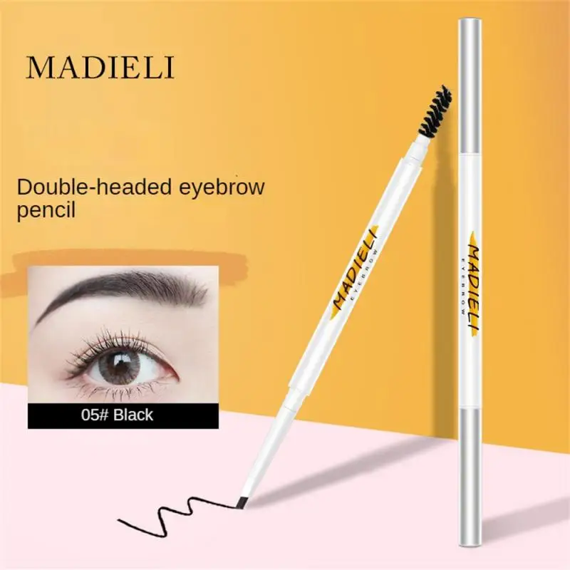 

Sweat-proof Eyebrow Pencil Wild Eyebrow Durable And Durable Non-decoloring Eyebrow Pencil Makeup Eyebrow Pencil Double-headed