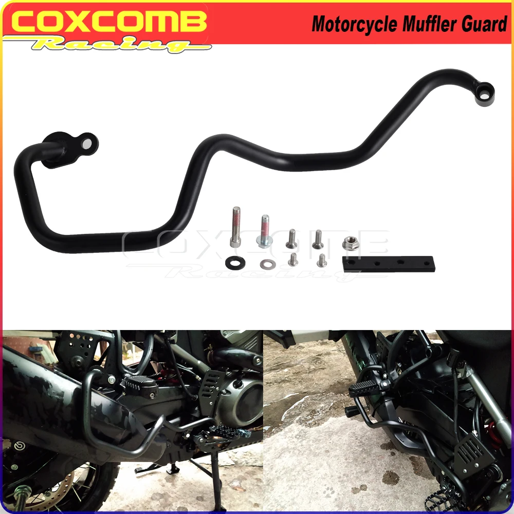 

Motorcycle Exhaust Muffler Guard Bumper Protection Highway Crash Bars Protection For HARLEY PAN AMERICA 1250 S RA1250 S 2020-22