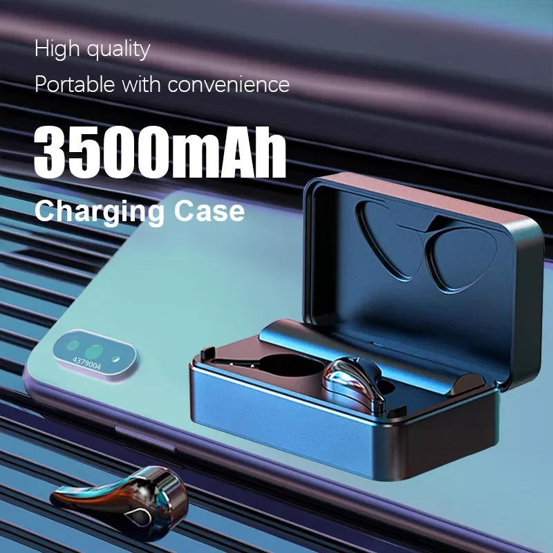 

Bluetooth 5.0 headphones Charging Box Wireless bluetooth headset New mirror LED display Wireless headphones Stereo earphones