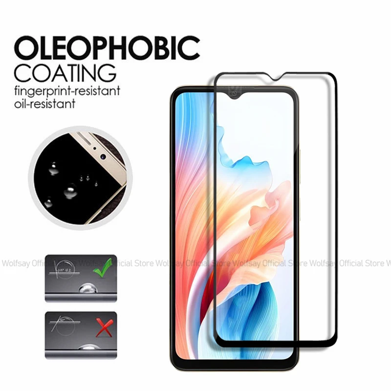 Полностью клеевое стекло для OPPO A59 5G защита экрана закаленное защитная пленка
