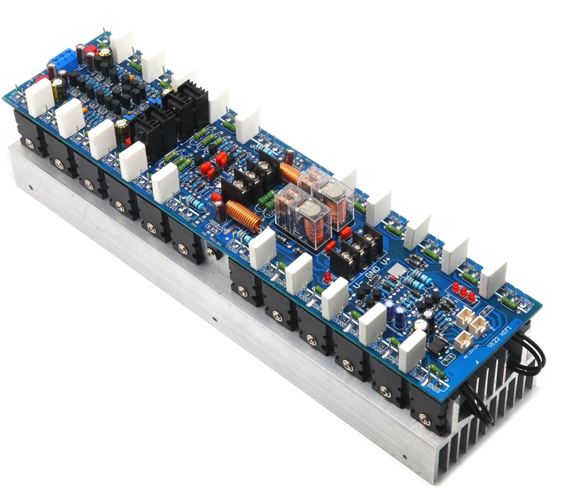 

Latest V122 High-power 2-channel Professional Stage Power Amplifier Board 5200 1943 Hifi 1000w+1000w