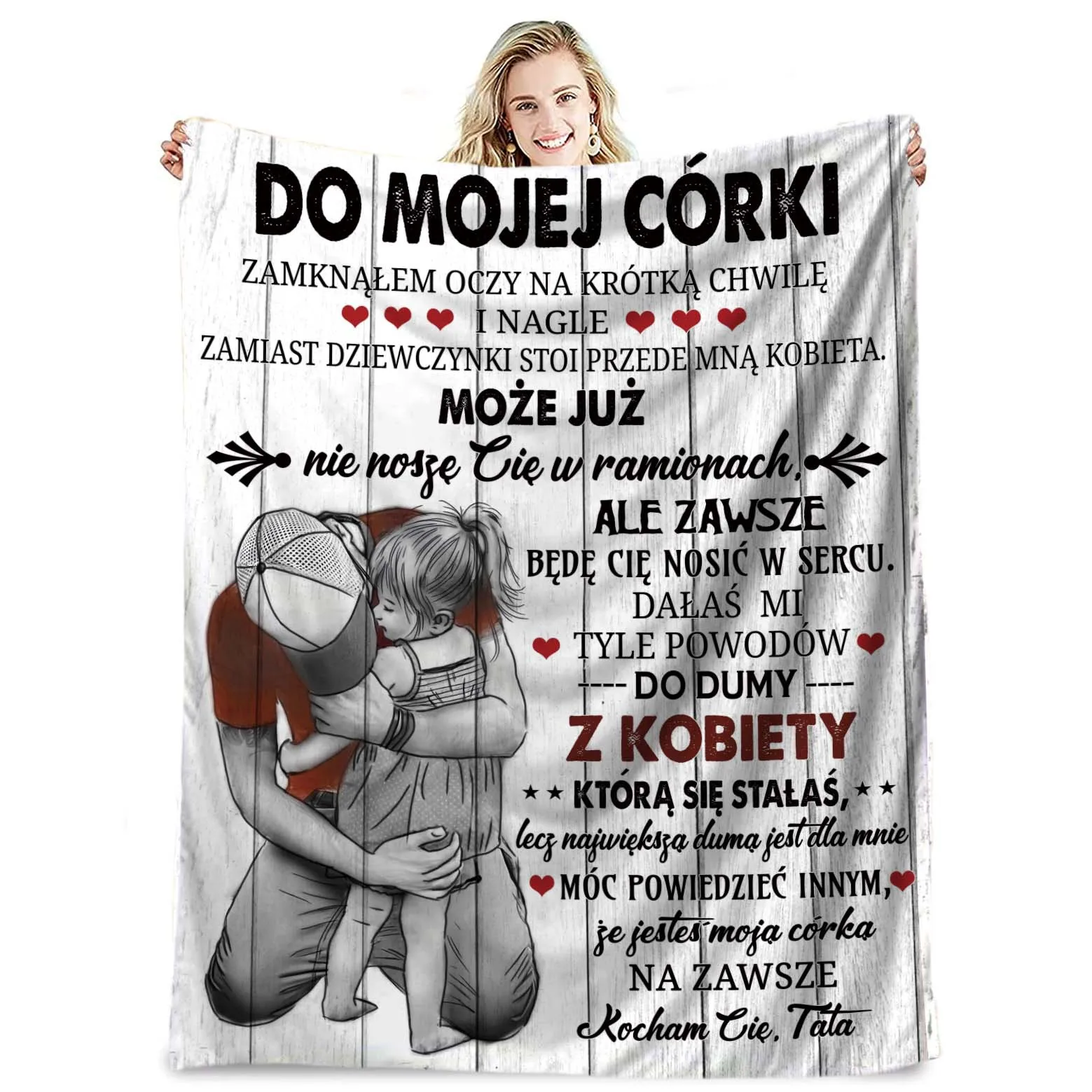 Конверт искусственное Клетчатое одеяло польский Зимний Рождественский подарок