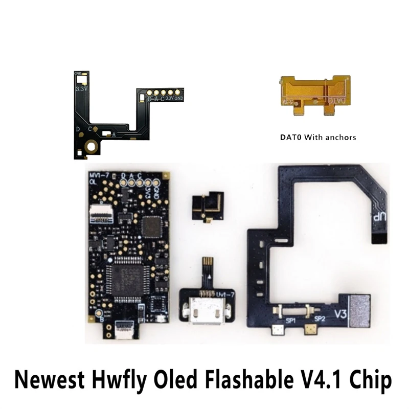

Оптовая продажа, Hwfly Oled V4.1, поддержка Oled-консоли, обновляемый и фонаричный Full DAT0 с анкерами