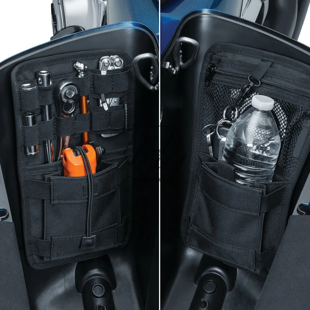 Сумка на седло для мотоцикла сумка хранения органайзер Harley HD Softail Dyna Touring Road King Street