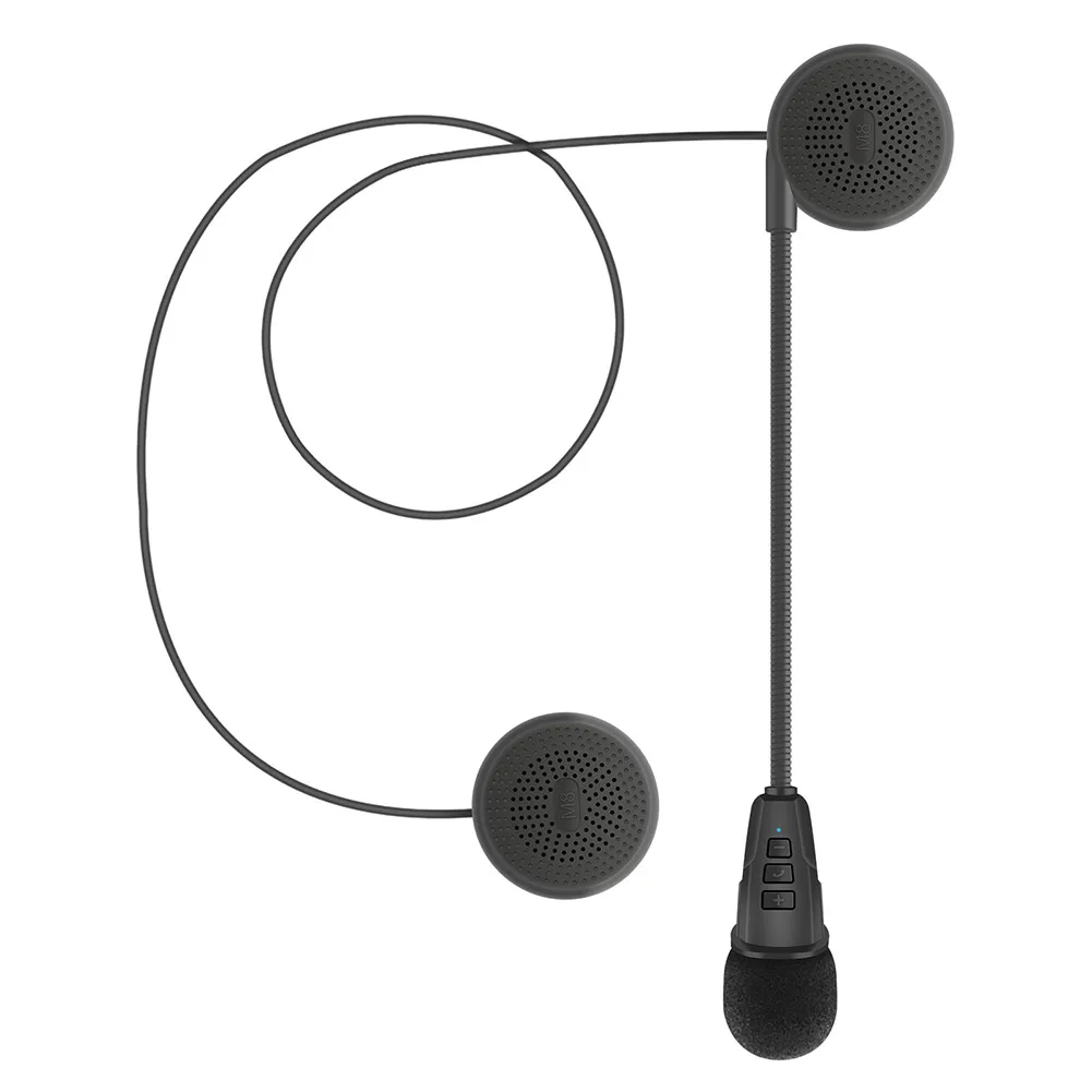 

Ultra-Thin Motorcycle Headset Wireless Bluetooth Headset Music Player Motorcycle Accessories Helmet Walkie-talkie