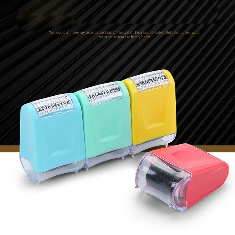 Акция! Роликовый штамп рабочий код фотороликовый портативный самостоятельный