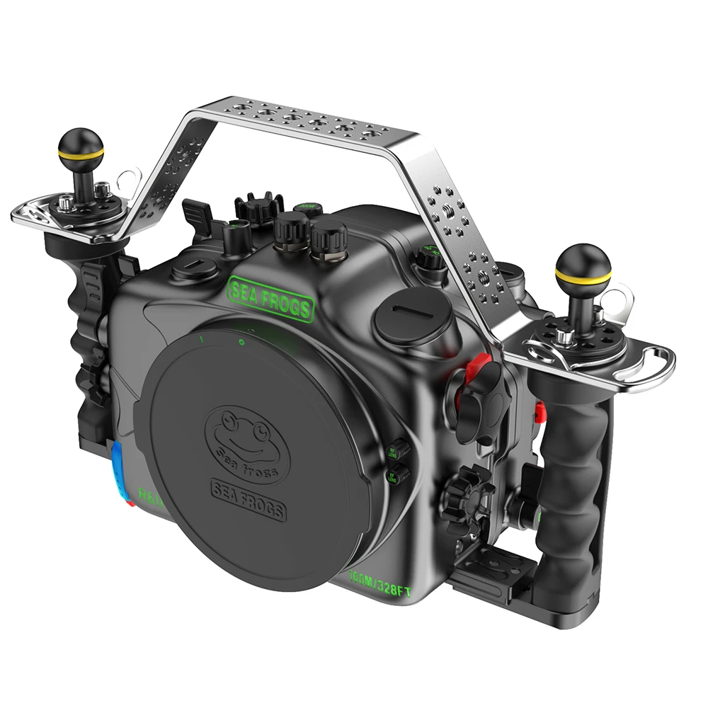 Seafrogs SF14002 100M Профессиональный водонепроницаемый корпус для камеры из