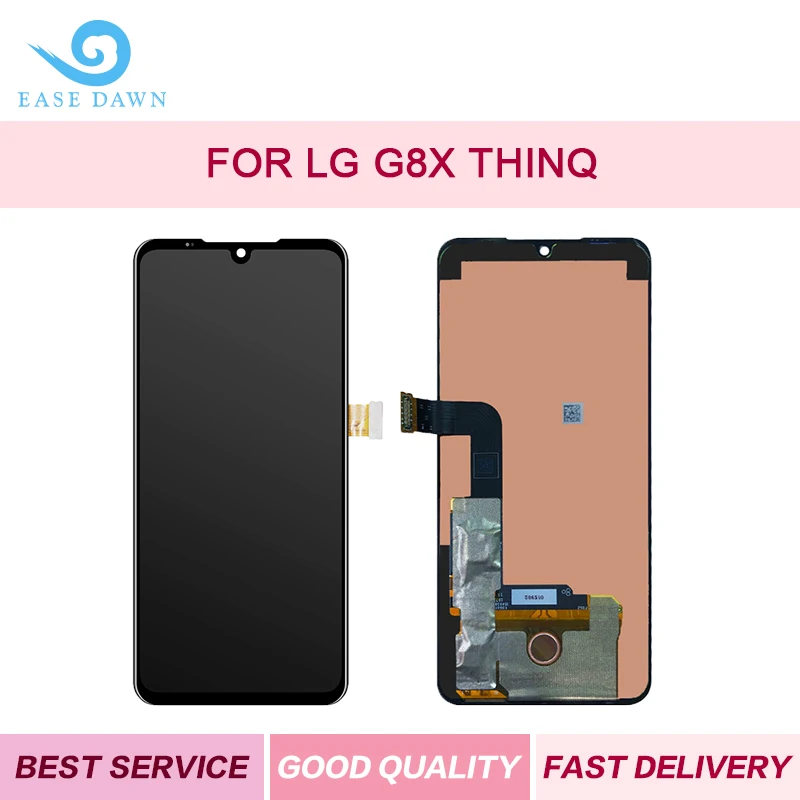 Enlarge 6.4inch New Original For LG G8X ThinQ G850 LCD Display Touch Screen Digitizer Assembly For LMG850EM LMG850UM LMG850QM LMG850UM9
