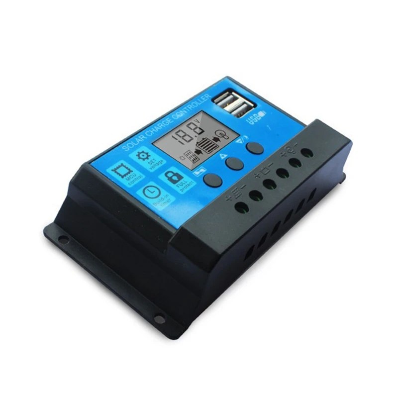 Контроллер заряда солнечной батареи ШИМ-контроллеры 12 В 24 автоматический