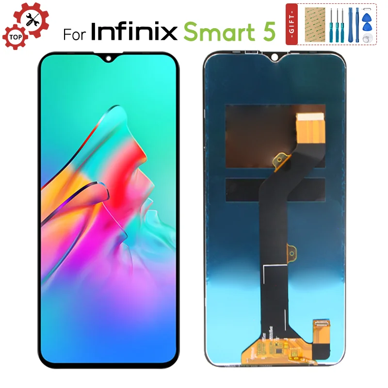 

ЖК-дисплей 6,6 дюйма для Infinix Smart 5 X657 X657C, 10 Lite X657B, ЖК-дисплей, детали для замены