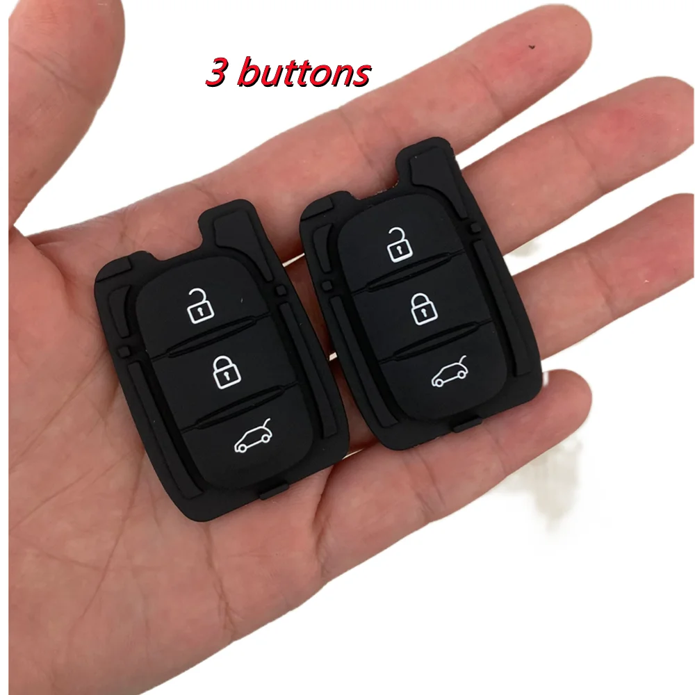 

10 шт./партия, резиновые кнопки 2/3 для Renault 2