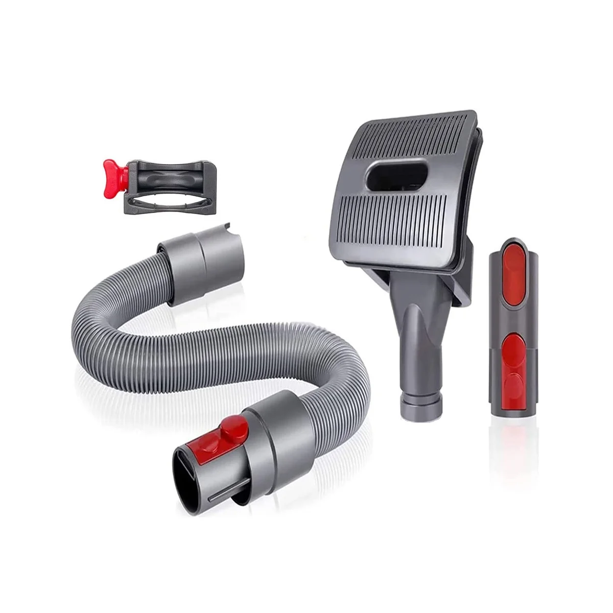 Аксессуары для пылесоса Dyson V7/8/10/12/15 с удлинительным шлангом и блокировкой