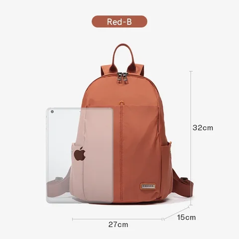 Легкий женский рюкзак EPOL, большой вместительный рюкзак для путешествий, отдыха на природе, пешего туризма, маленькая школьная сумка из ткани Оксфорд 2961-02