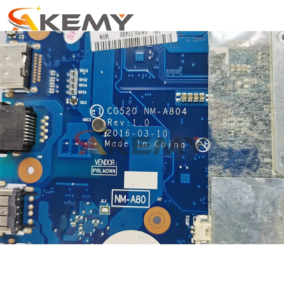 Материнская плата для ноутбука lenovo ideapad 110-15IBR 15 6 дюйма материнская N3060 N3710 CPU 2 ГБ 4