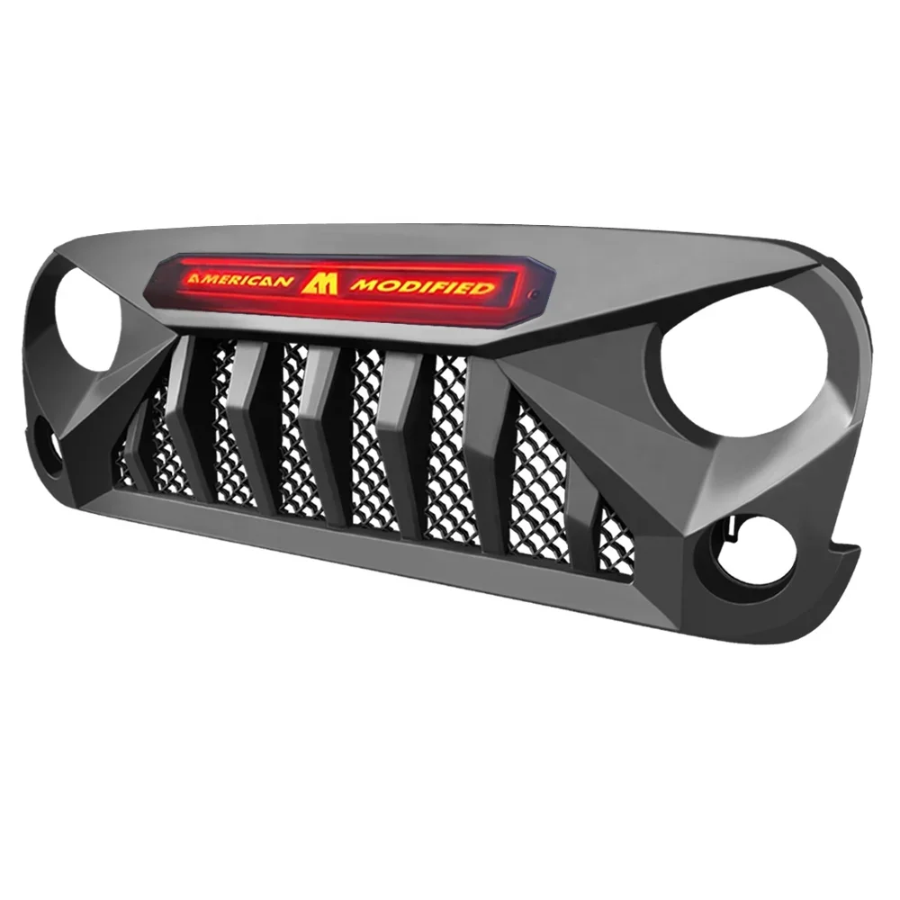 

Front Grille For jeep wrangler jk bumper 2007-2018 US Brand Stock Car