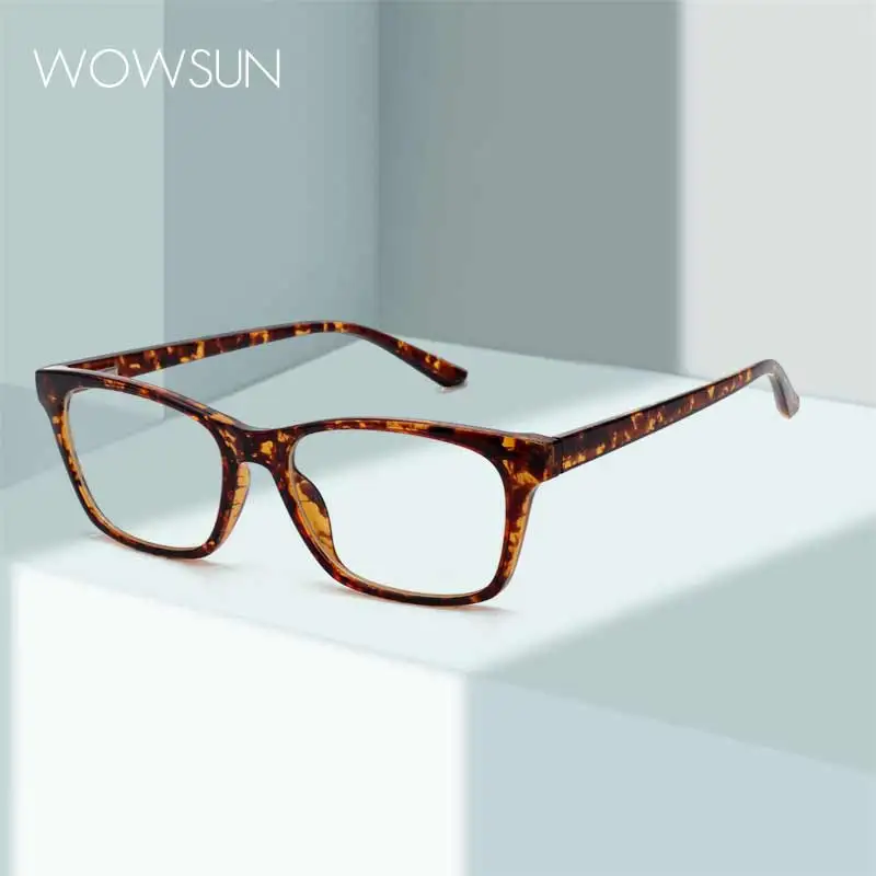 Женские очки WOWSUN-Anti Blue Light унисекс в стиле ретро квадратная маленькая оправа