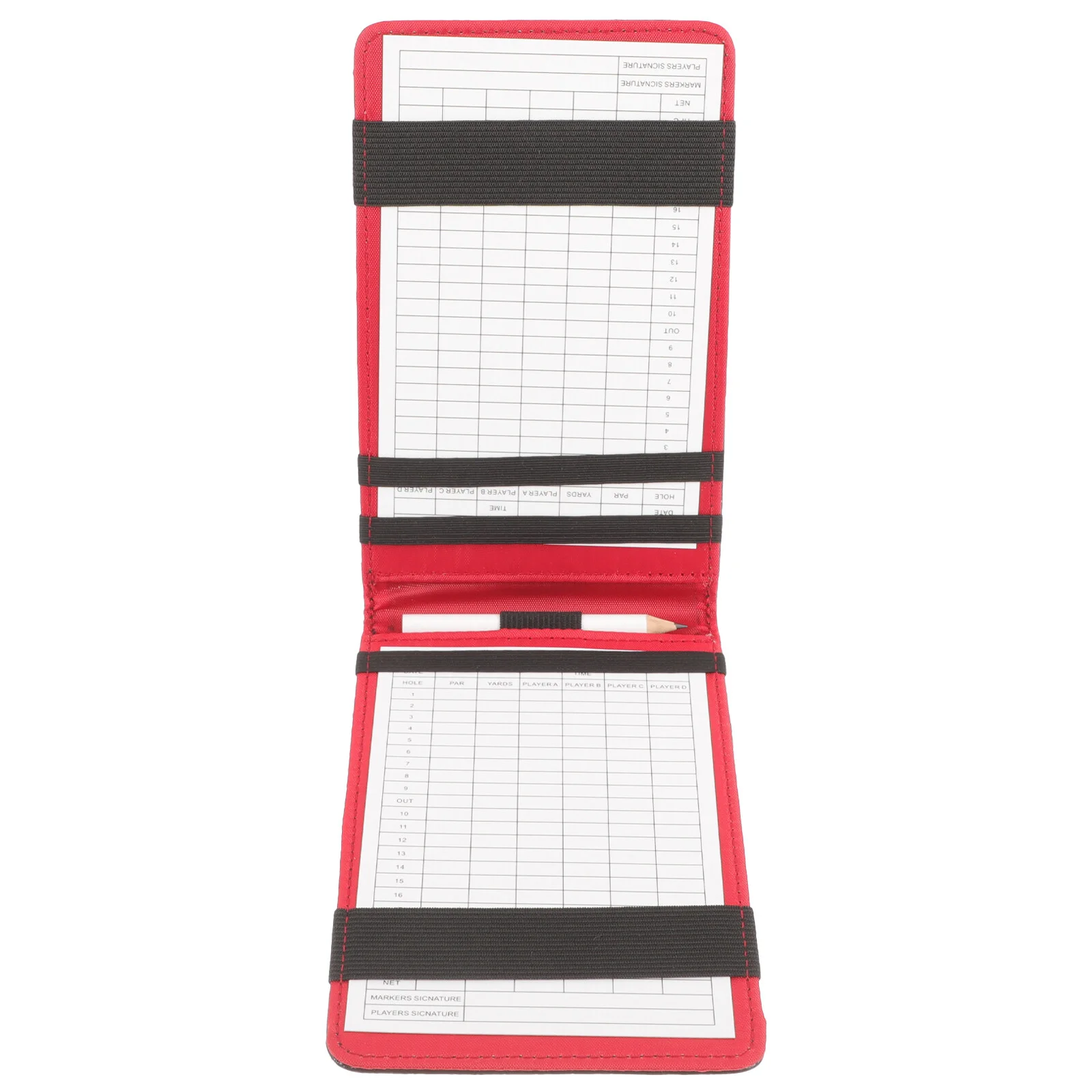 

Protector Golfing Recording Tool Score Notebook Professional Card Lightweight Scorebook Golfs Portable