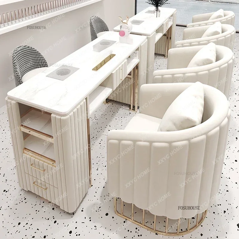 Скандинавская мебель для салона дизайнерский шифер фотостулья красоты набор