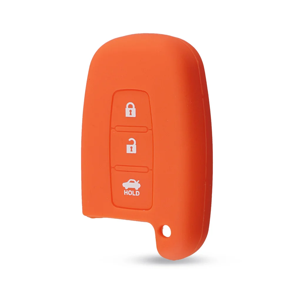 

Силиконовый смарт-чехол KEYYOU для Hyundai IX35 Sonata 8 Kia K2 K5 Sportage Forte, сменный смарт-чехол