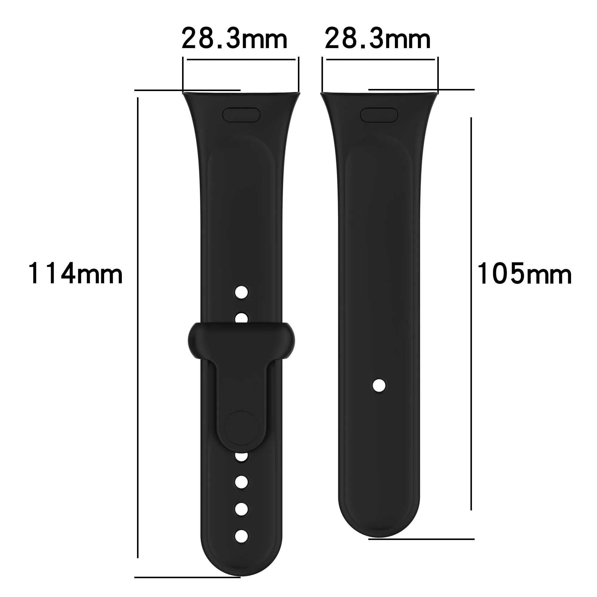 Silicone Strap for Redmi Watch 3 Soft Replacement Watchband Bracelet Belt for Xiaomi Watch 3 Smartwatch Sports Wristband Correa
