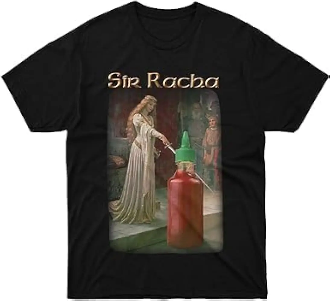 Универсальная футболка Sir Friend Boy Racha для женщин Sriracha Family Sauce Sleeve подарок унисекс