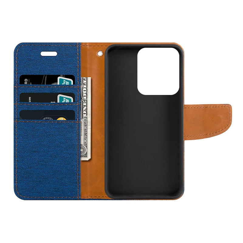 Чехол из искусственной кожи для Motorola ThinkPhone 25 5G деловой чехол держатель карт