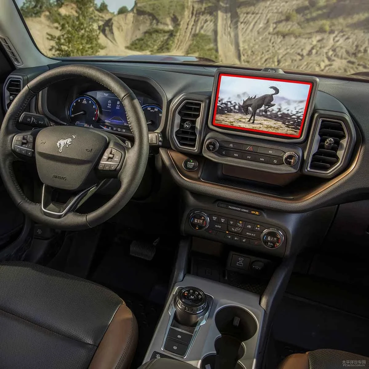 

For Ford Bronco Sport 2021 2022 Car GPS Navigation Film LCD Screen Tempered Glass Protective Film Anti-scratch Film Accessories