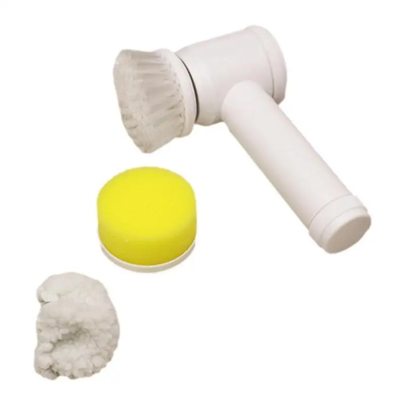 

Многофункциональная электрическая щетка, щетка для чистки варочной поверхности, щетка для чистки ванной комнаты с 3 насадками, щетка для чистки ванны, кухни