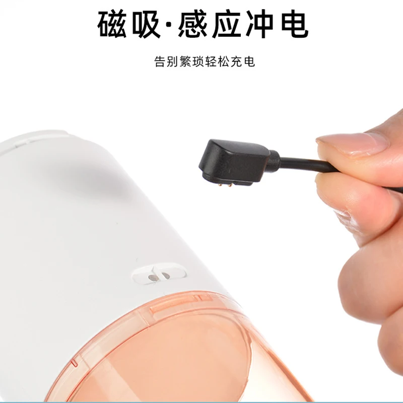 Portable Oral Irrigator with Visible LED Lights Orthodontic Tooth Cleaner High Frequency Stable Dental Water Jet Smart AutoTimer |
