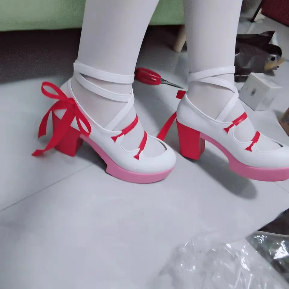 Костюмы для косплея Game Eyjafjalla the Hvit Aska женские ботинки из искусственной кожи