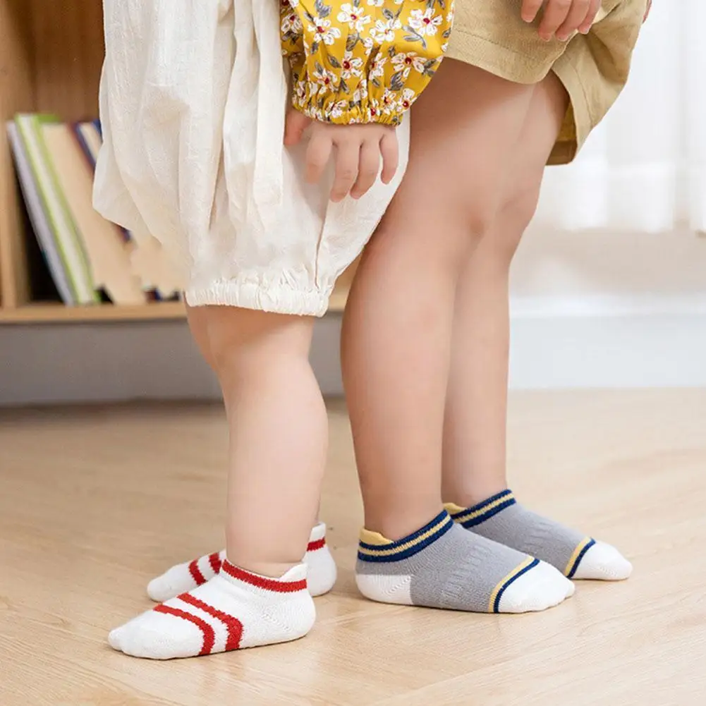 

5 Pairs/lot Anti-slip Ankle Baby Socks Cotton Children Infant For Boy Floor Toddler Socks Socks Sock Girl Low-cut Fashion B3x8