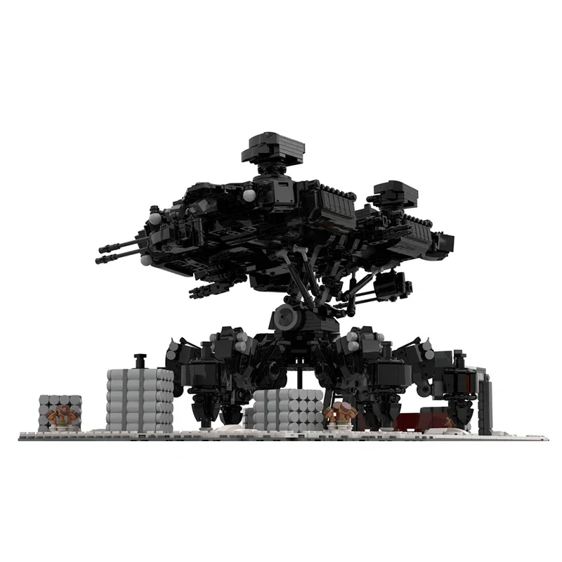 BuildMOC Horizons Zero Dawns Deathbringer Horizon набор строительных блоков тяжелая машина от игры