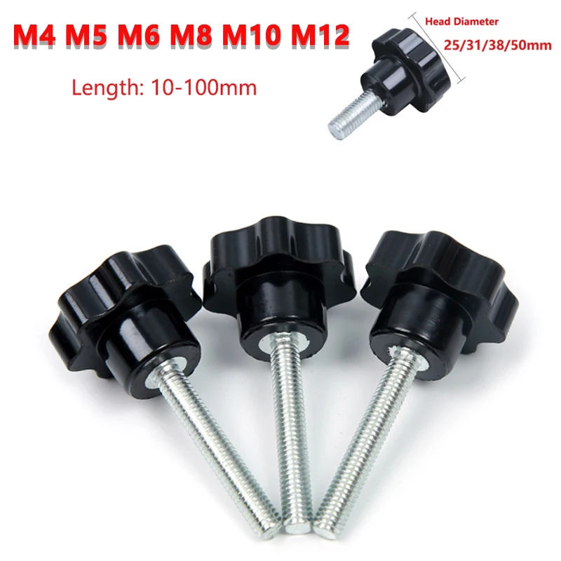 

Бакелитовые рукоятки-болты M4-M12